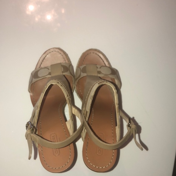 Coach wedges - Picture 4 of 4